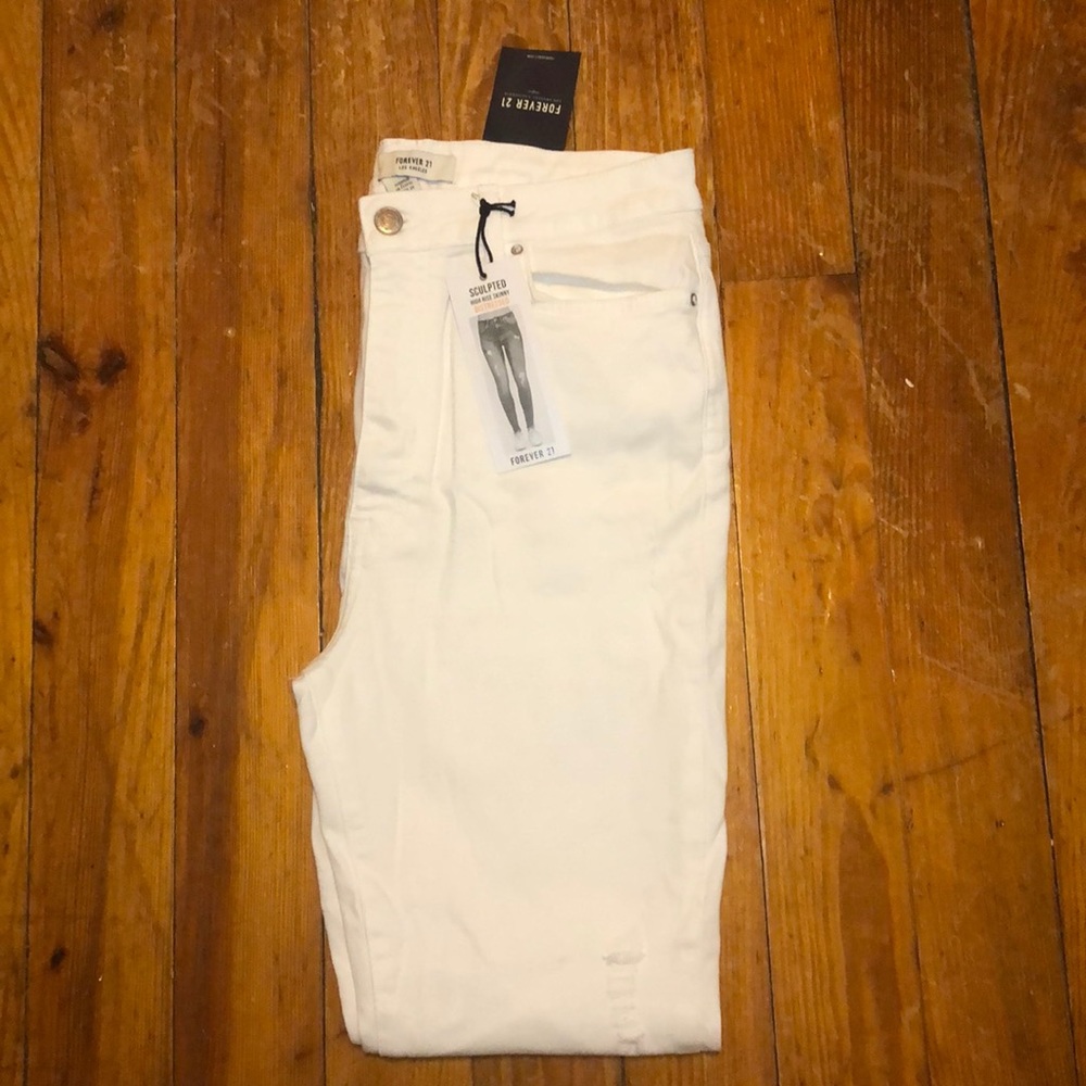 Women’s high rise skinny jeans - size 30